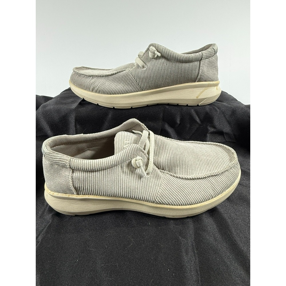 Ariat Men's Size-8.5D Gray Textile Slip-On Shoes Style:10053665